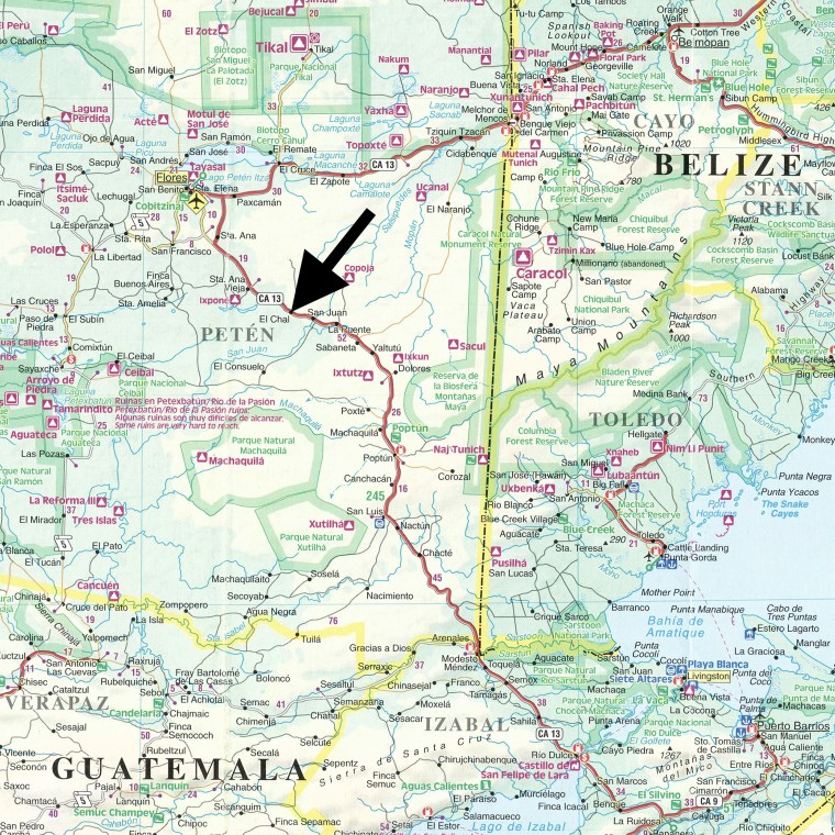 Vicinity Map El Chal