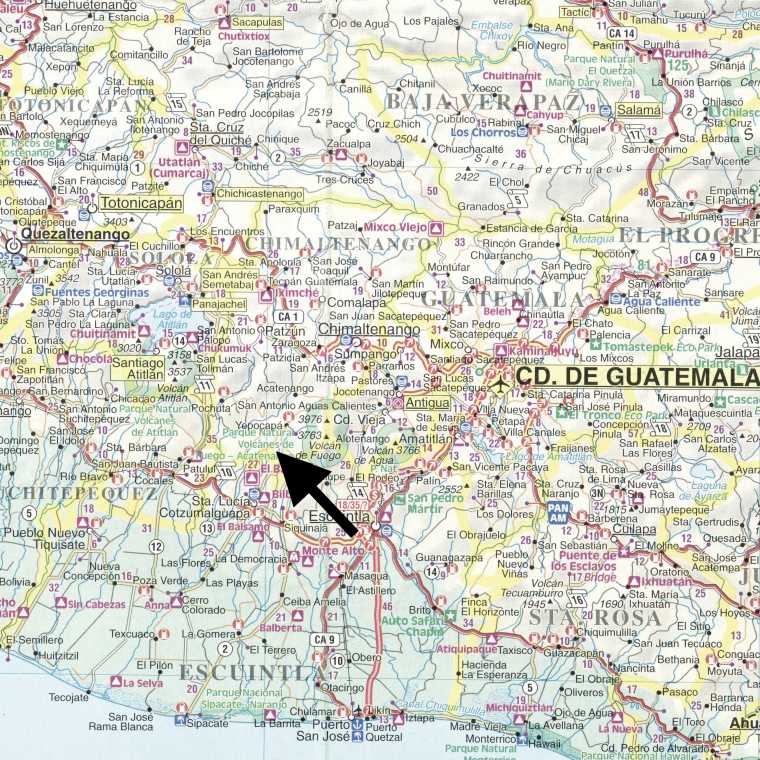 Palo Verde vicinity map