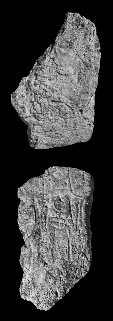 B&W photo of Stela 14